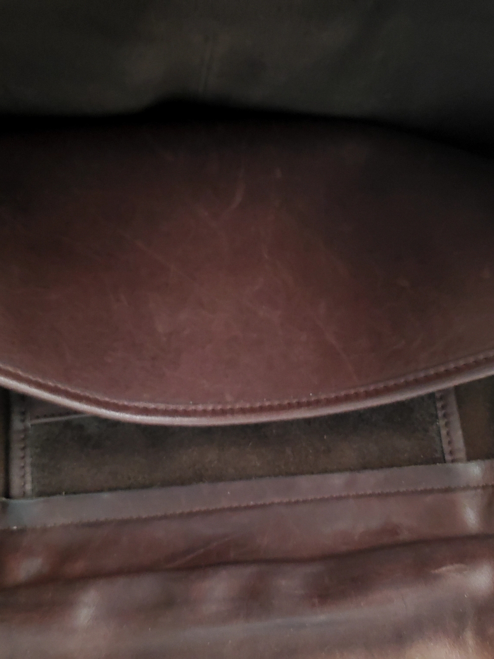 Vintage Coach USA Brown Leather Briefcase 059-0038 Turnlock Work Bag Classic - Picture 4 of 10